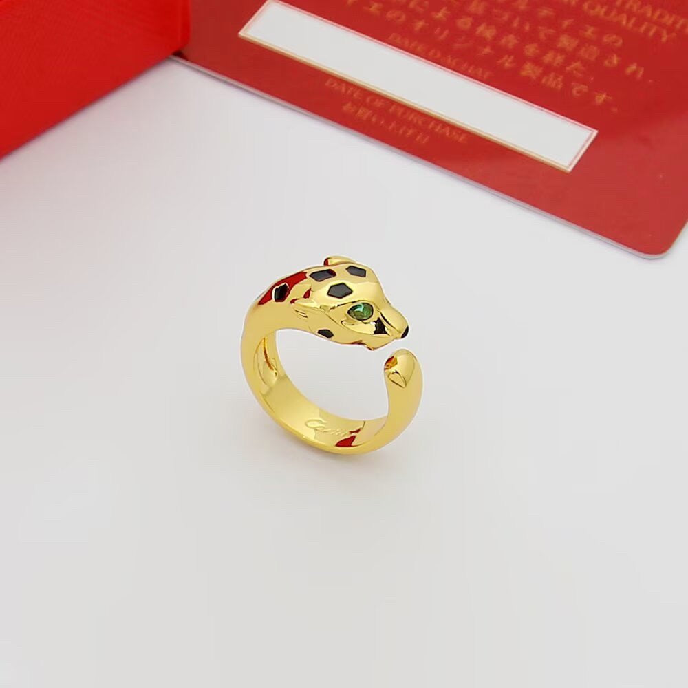 [sparkle Jewelery]PANTHERE SPOTTED MEDIUM RING