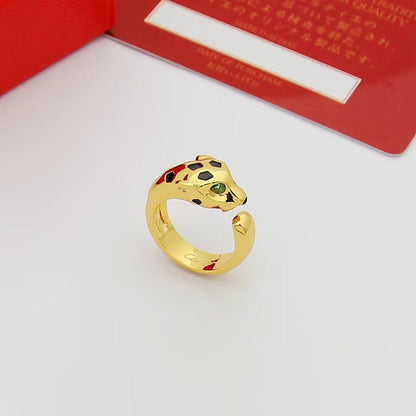 [sparkle Jewelery]PANTHERE SPOTTED MEDIUM RING