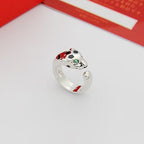 [sparkle Jewelery]PANTHERE SPOTTED MEDIUM RING