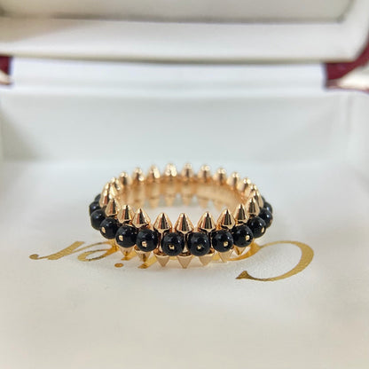 [sparkle Jewelery]CLASH 7.9MM AGATE CHALCEDONY RING