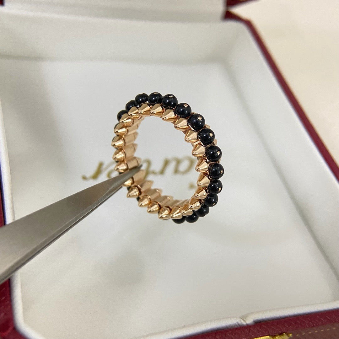 [sparkle Jewelery]CLASH 7.9MM AGATE CHALCEDONY RING