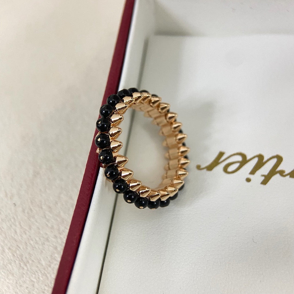 [sparkle Jewelery]CLASH 7.9MM AGATE CHALCEDONY RING