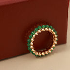[sparkle Jewelery]CLASH 7.9MM AGATE CHALCEDONY RING