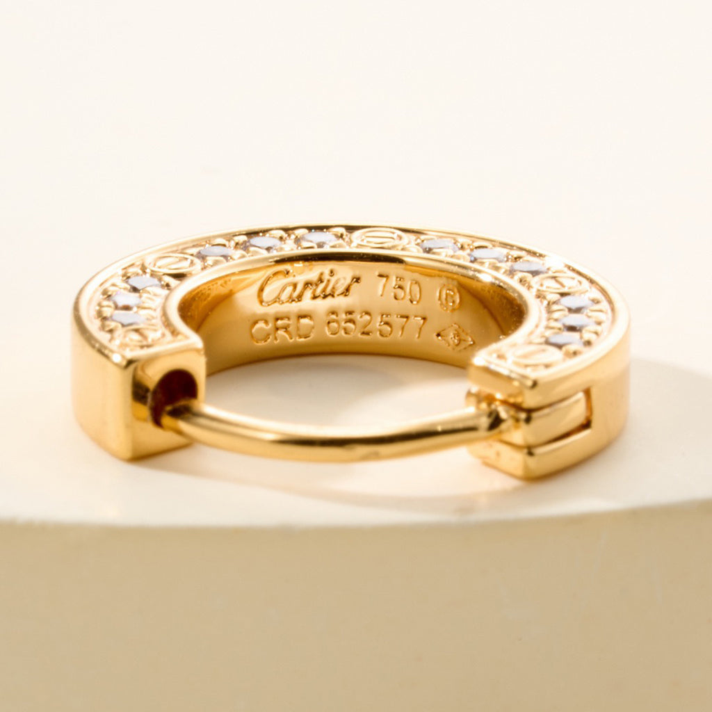 [sparkle Jewelery]LOVE DIAMOND EARRINGS