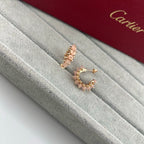 [sparkle Jewelery]CLASH 7.9MM AGATE CHALCEDONY EARRINGS