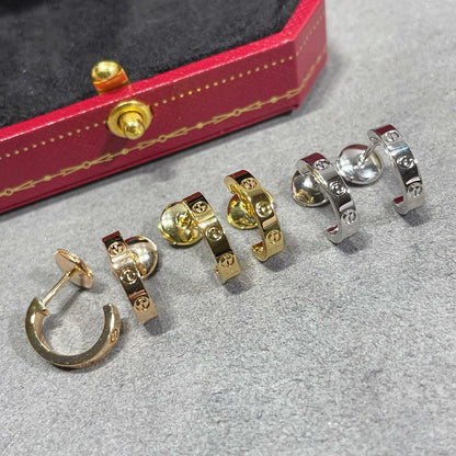 [sparkle Jewelery]LOVE EARRINGS 2.65 MM NO DIAMOND SMALL