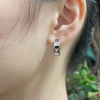 [sparkle Jewelery]LOVE EARRINGS 5.7MM 2 DIAMONDS