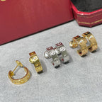 [sparkle Jewelery]LOVE EARRINGS 5.7MM 2 DIAMONDS