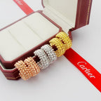 [sparkle Jewelery]CLASH 9.2MM DOUBLE ROW EARRINGS