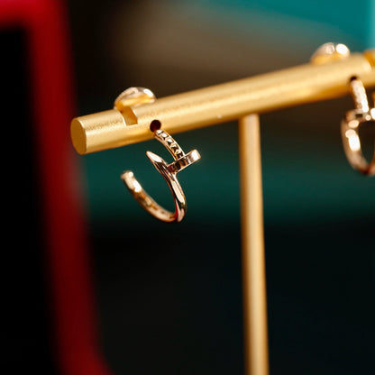 [sparkle Jewelery]JUSTE NO DIAMOND SMALL EARRINGS