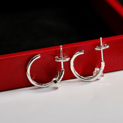 [sparkle Jewelery]JUSTE NO DIAMOND SMALL EARRINGS