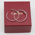 [sparkle Jewelery]JUSTE HALF DIAMOND LARGE EARRINGS