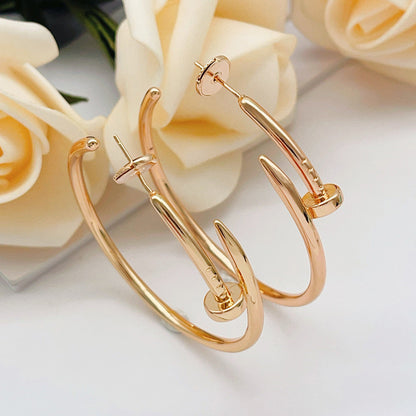 [sparkle Jewelery]JUSTE NO DIAMOND LARGE EARRINGS