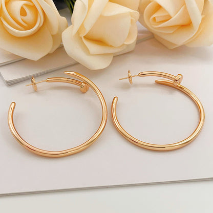 [sparkle Jewelery]JUSTE NO DIAMOND LARGE EARRINGS