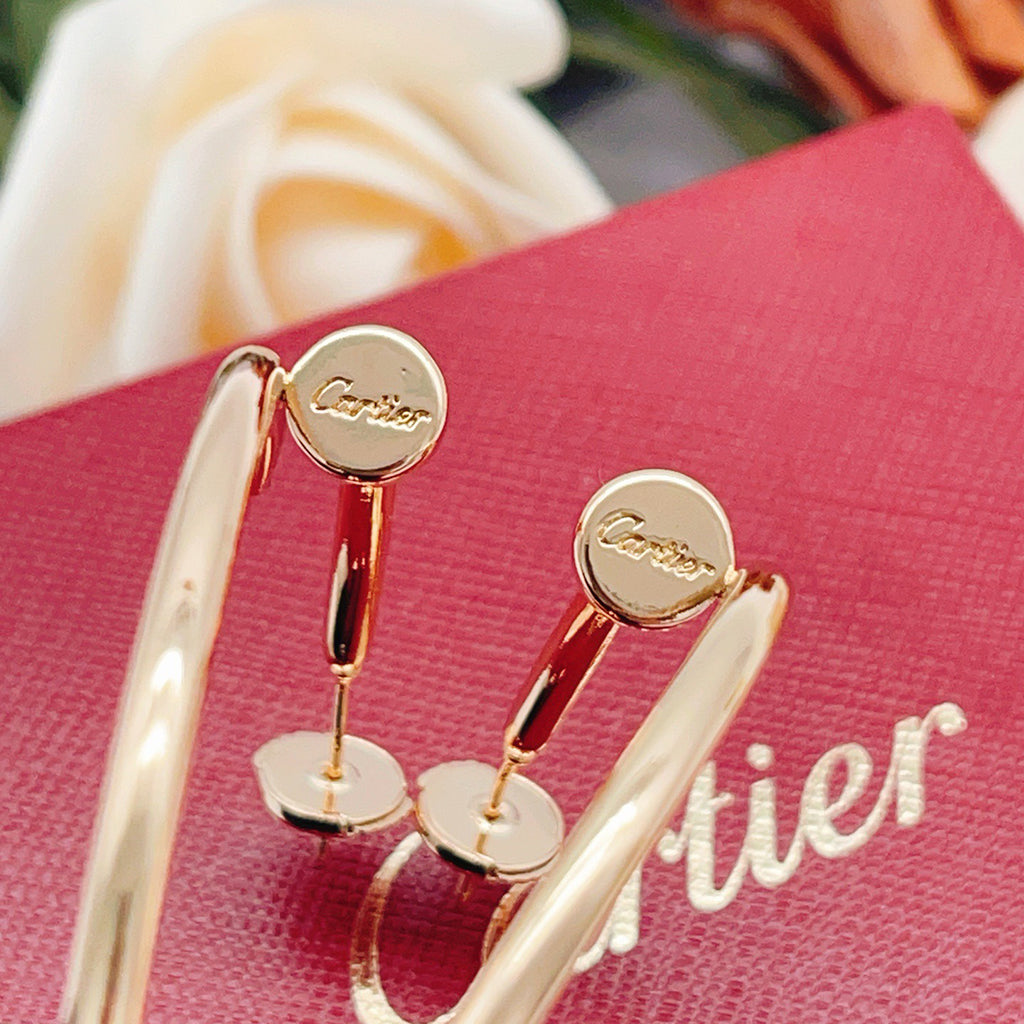 [sparkle Jewelery]JUSTE NO DIAMOND LARGE EARRINGS