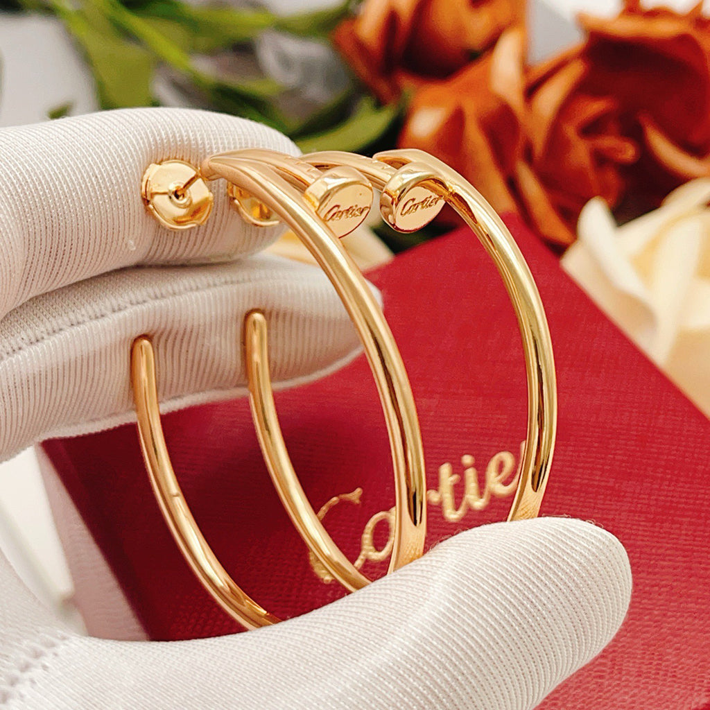 [sparkle Jewelery]JUSTE NO DIAMOND LARGE EARRINGS