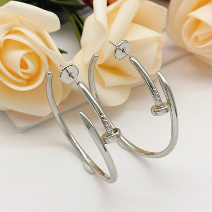 [sparkle Jewelery]JUSTE NO DIAMOND LARGE EARRINGS