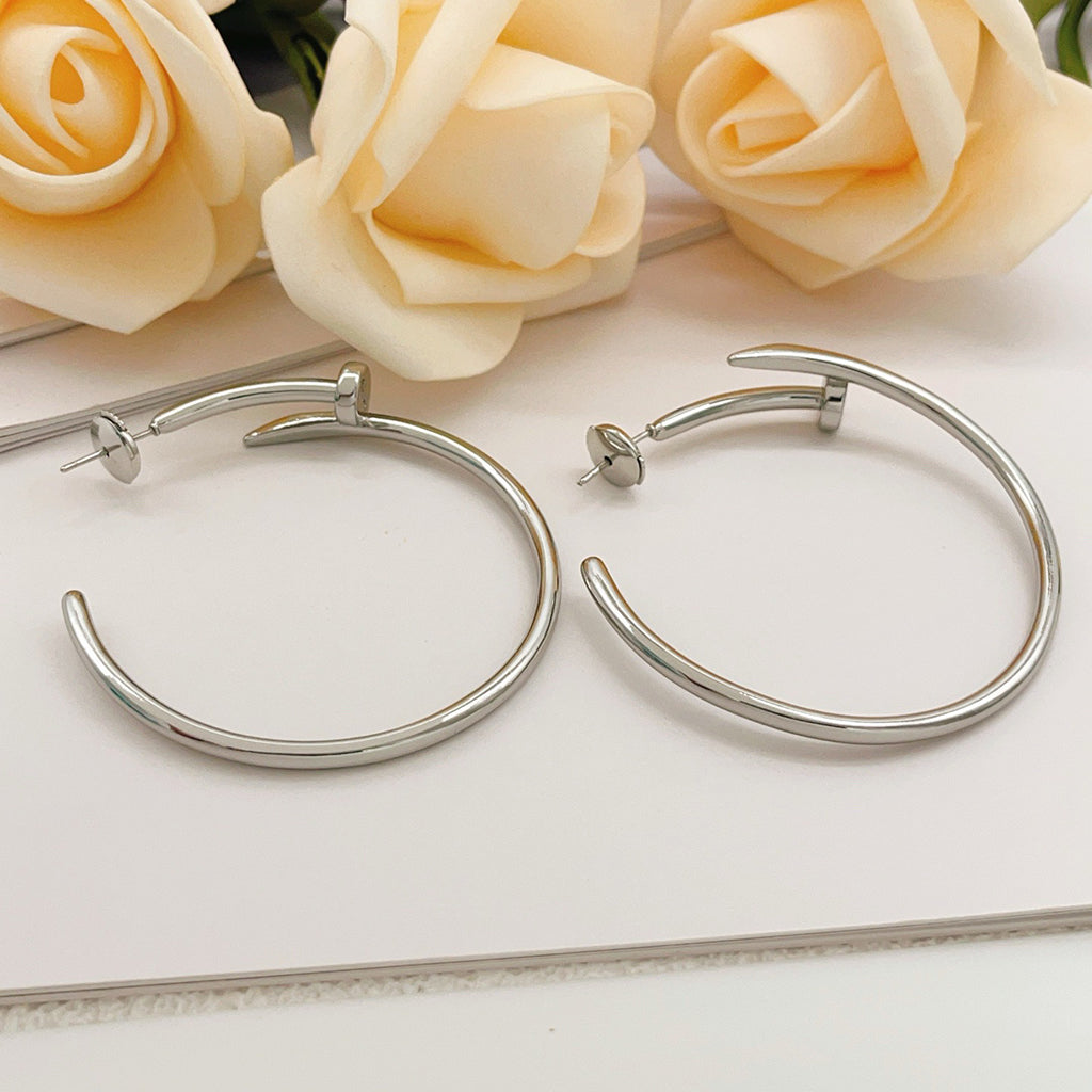 [sparkle Jewelery]JUSTE NO DIAMOND LARGE EARRINGS