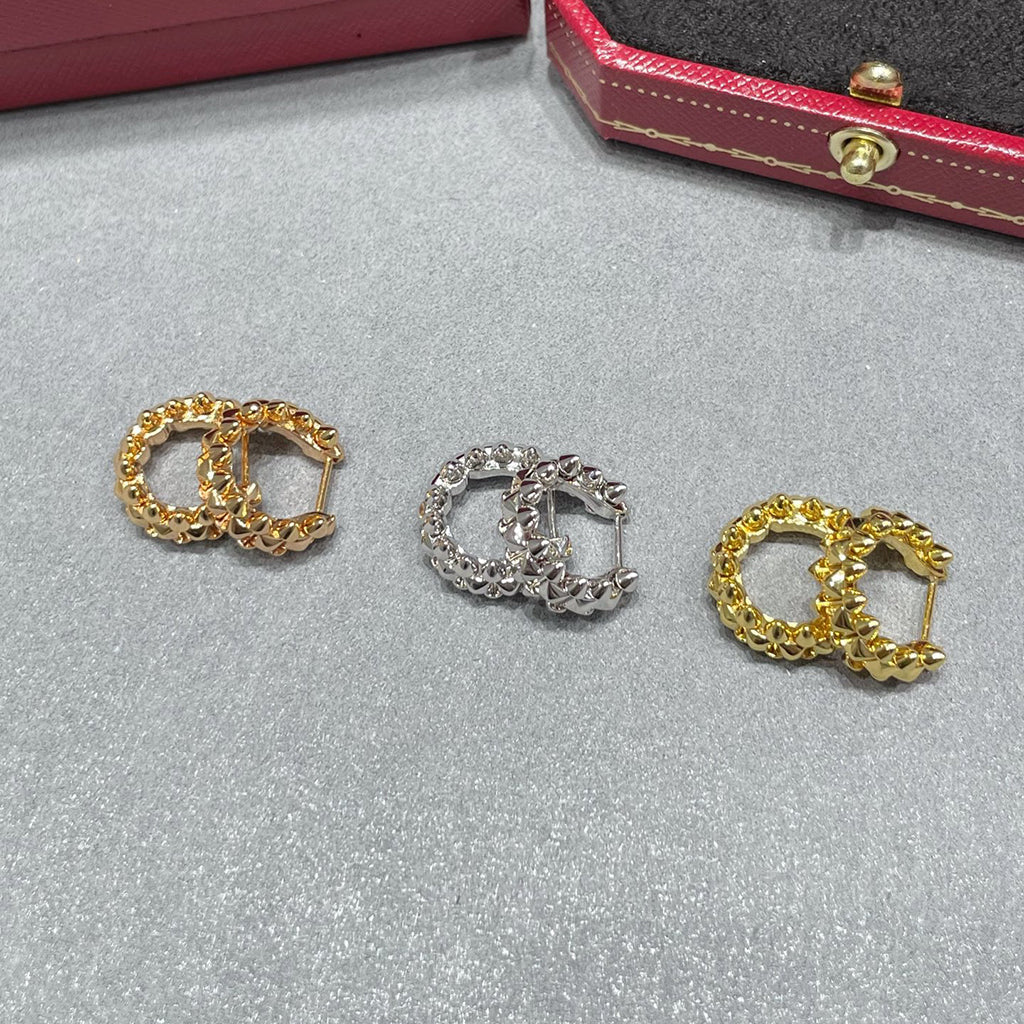 [sparkle Jewelery]CLASH MINI HOOP EARRINGS