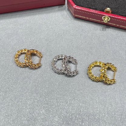 [sparkle Jewelery]CLASH MINI HOOP EARRINGS