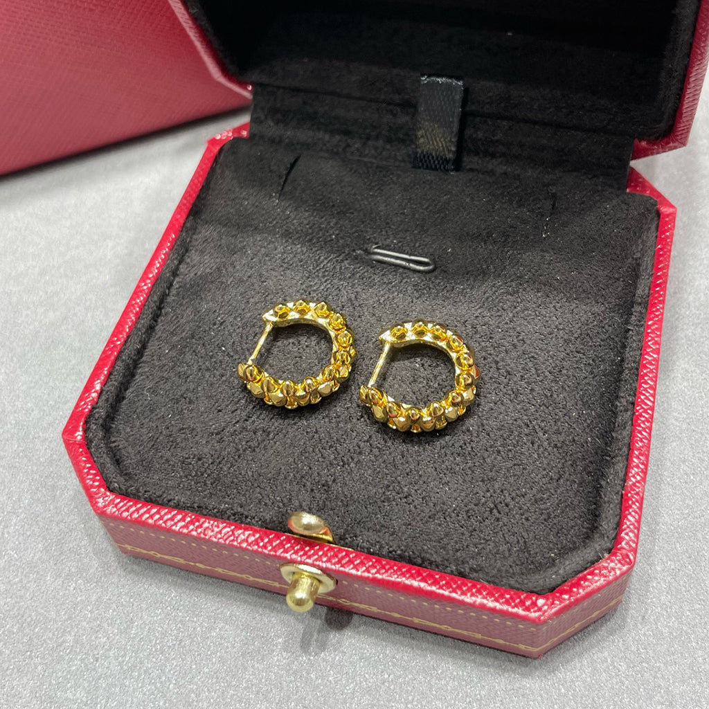 [sparkle Jewelery]CLASH MINI HOOP EARRINGS