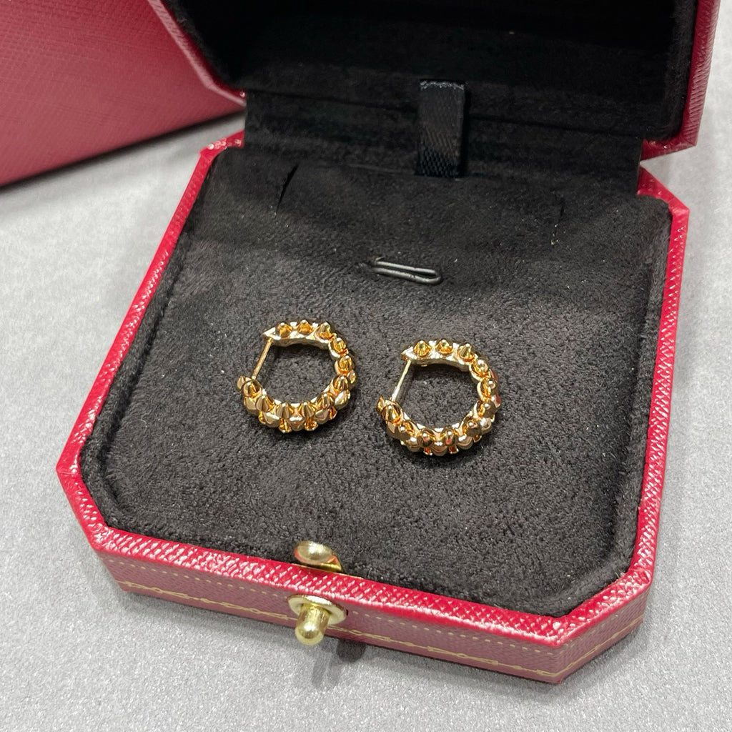 [sparkle Jewelery]CLASH MINI HOOP EARRINGS