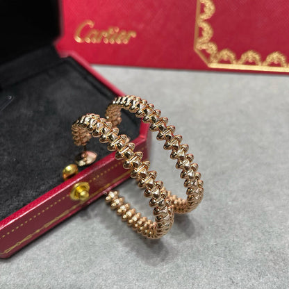 [sparkle Jewelery]CLASH HOOP LARGE EARRINGS