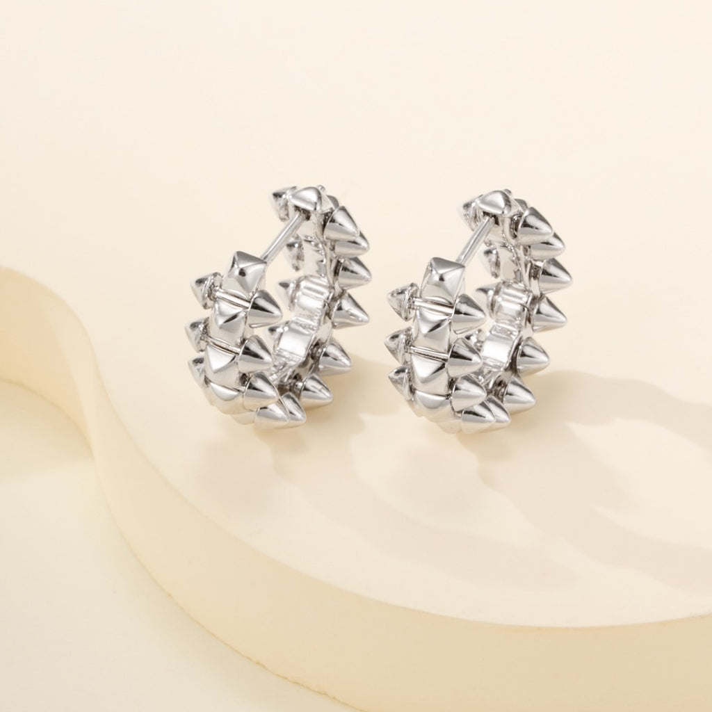 [sparkle Jewelery]CLASH MINI HOOP EARRINGS