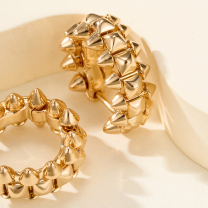 [sparkle Jewelery]CLASH MINI HOOP EARRINGS
