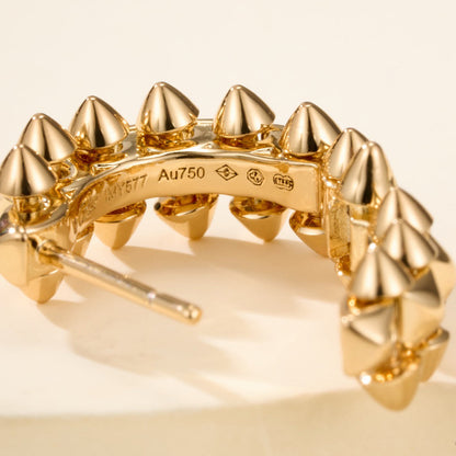 [sparkle Jewelery]CLASH MINI HOOP EARRINGS