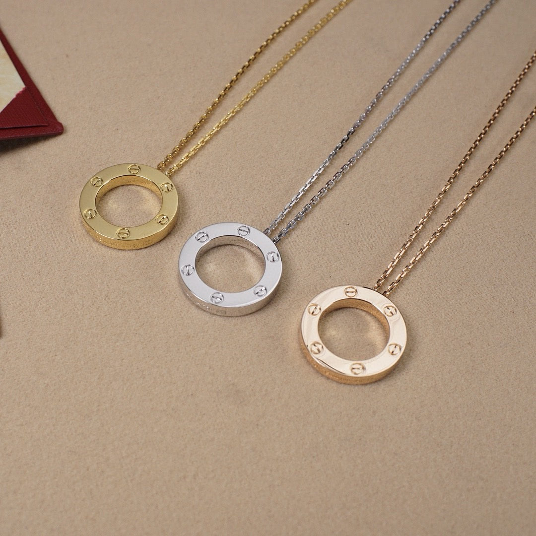 [sparkle Jewelery]LOVE NECKLACE 16MM