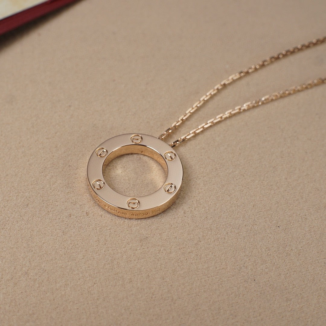 [sparkle Jewelery]LOVE NECKLACE 16MM