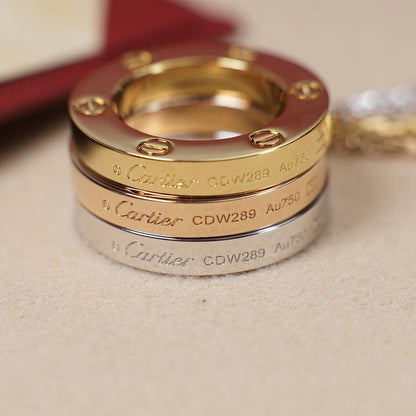 [sparkle Jewelery]LOVE NECKLACE 16MM