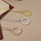 [sparkle Jewelery]LOVE NECKLACE 16MM