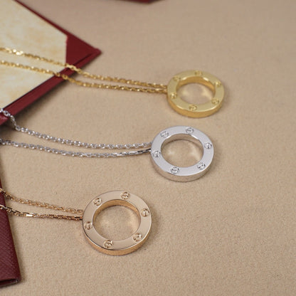 [sparkle Jewelery]LOVE NECKLACE 16MM