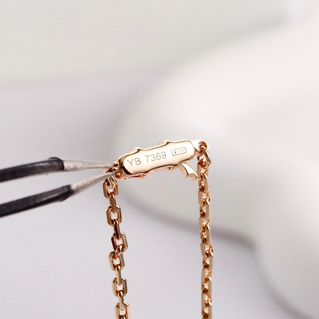 [sparkle Jewelery]LOVE NECKLACE 16MM  FULL DIAMOND