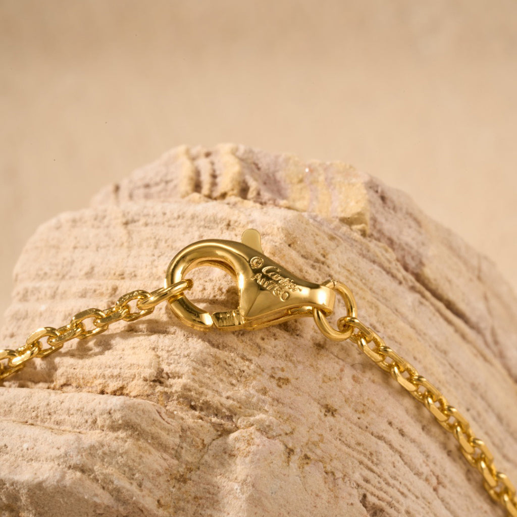 [sparkle Jewelery]JUSTE NECKLACE HALF DIAMOND