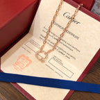 [sparkle] JUSTE NECKLACE FULL DIAMONDS
