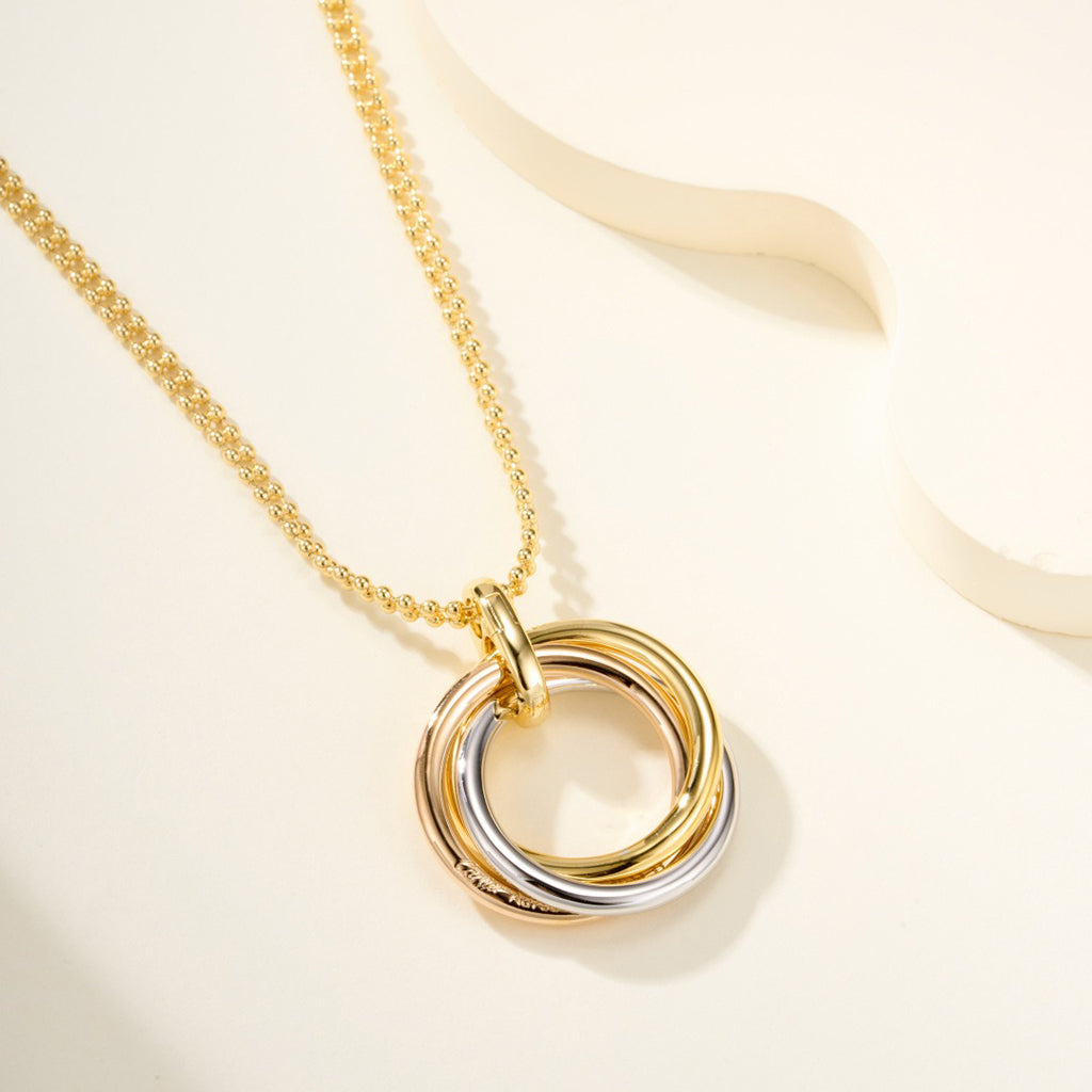 [sparkle Jewelery]TRINITY LARGE NECKLACE