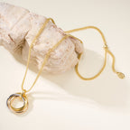 [sparkle Jewelery]TRINITY LARGE NECKLACE
