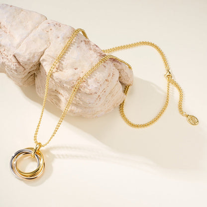 [sparkle Jewelery]TRINITY LARGE NECKLACE