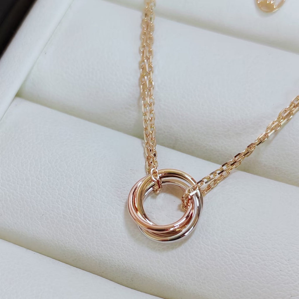 [sparkle Jewelery]TRINITY MINI NECKLACE