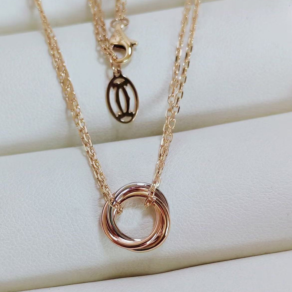 [sparkle Jewelery]TRINITY MINI NECKLACE
