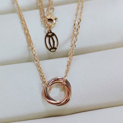 [sparkle Jewelery]TRINITY MINI NECKLACE