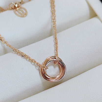 [sparkle Jewelery]TRINITY MINI NECKLACE