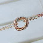 [sparkle Jewelery]TRINITY MINI NECKLACE