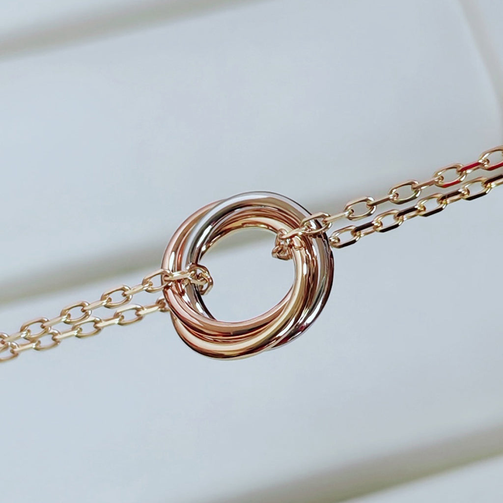 [sparkle Jewelery]TRINITY MINI NECKLACE