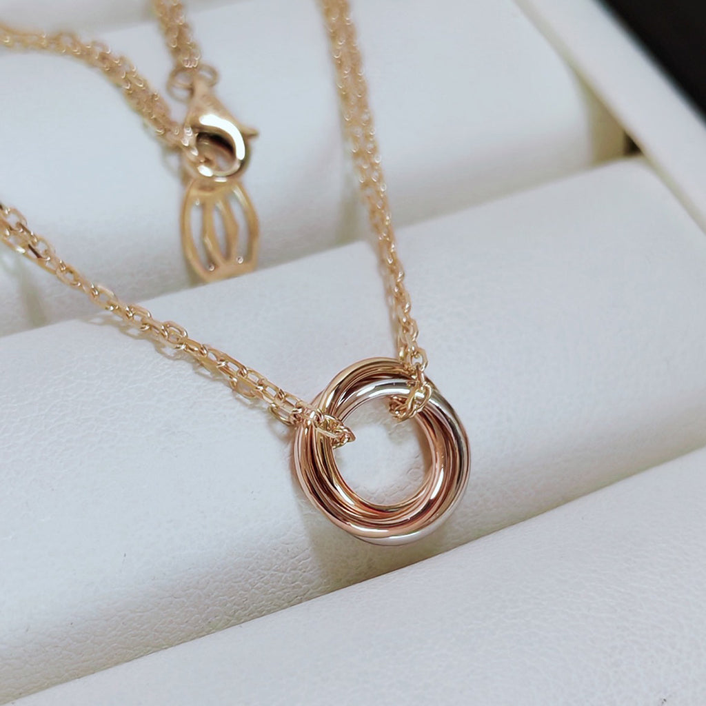 [sparkle Jewelery]TRINITY MINI NECKLACE