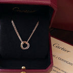 [sparkle Jewelery]TRINITY MINI NECKLACE