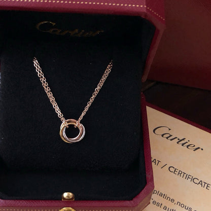 [sparkle Jewelery]TRINITY MINI NECKLACE